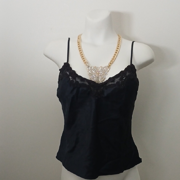 *NWT* Natasha Goldtone Bridal Whimsical Rhinestone Butterfly Statement Necklace - Picture 2 of 16